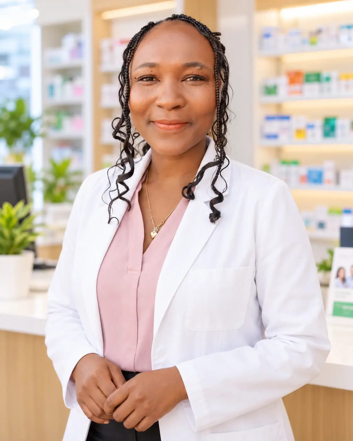 Dr. Raheal Boadi-Yeboah, Pharmacist-in-Charge at Ropheka Pharmacy